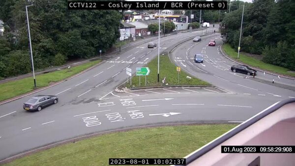 Coseley Road Island